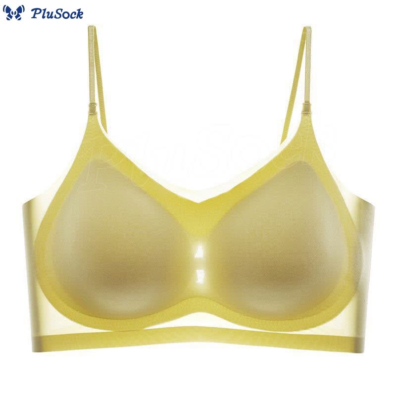 Plusock Plus Size Ice Silk Comfort Wireless Bra(2 Packs)