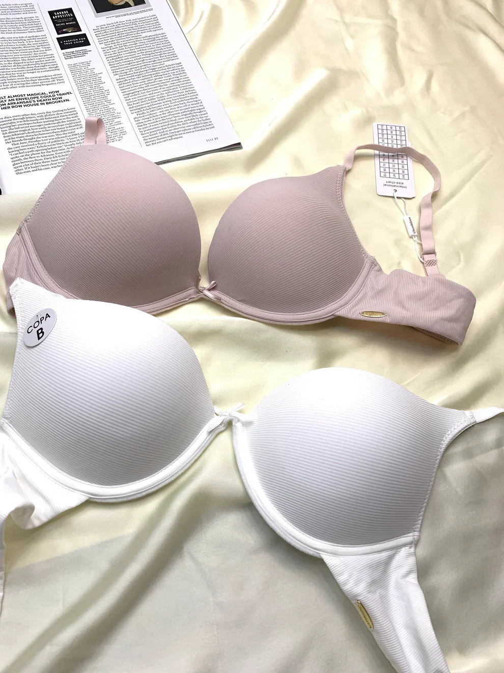 T-Shirt Bra Wired Double Padded Seamless Bra (Pack of 2)