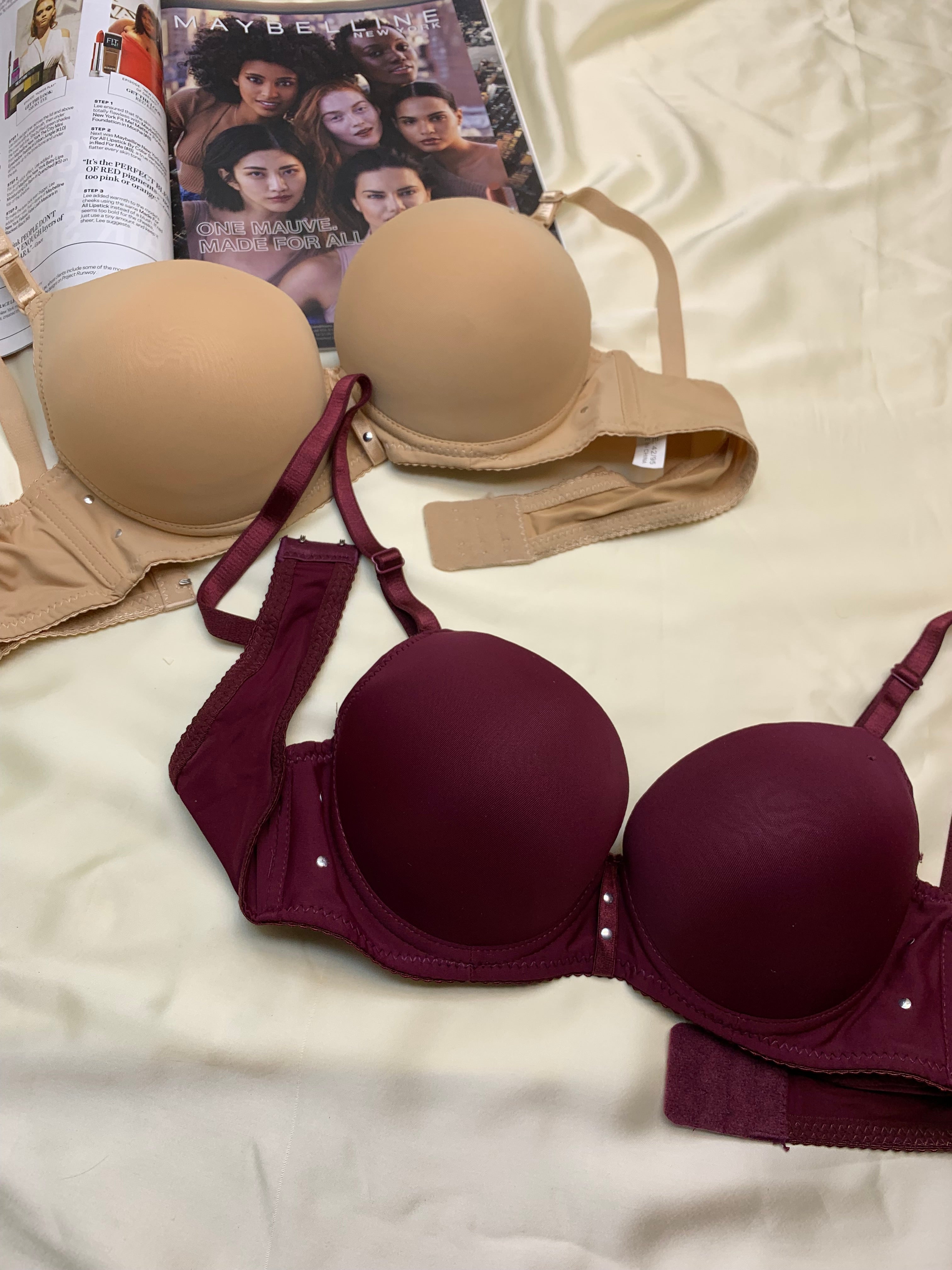 Elegant Double Padded Pushup Wired Bra