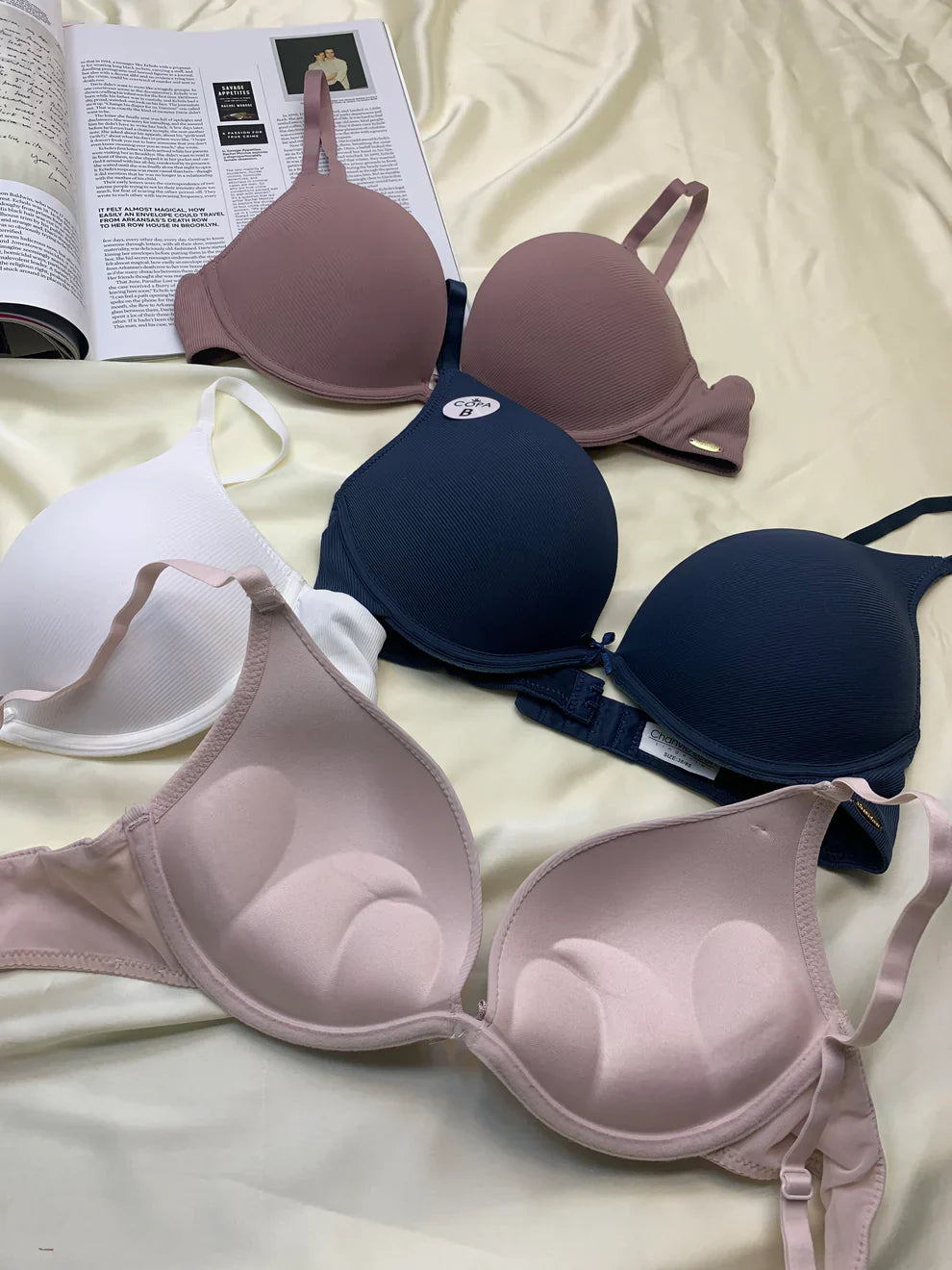 T-Shirt Bra Wired Double Padded Seamless Bra (Pack of 2)