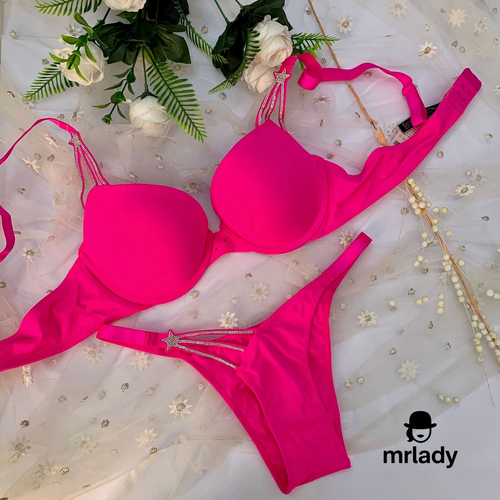 VICTORIA SECRET PUSH UP BRA SET