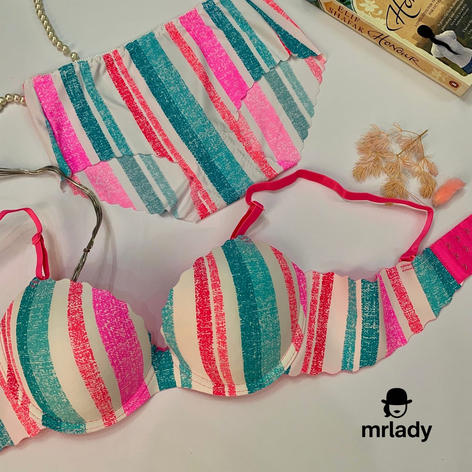 ROGER THIN PAD BRA SET