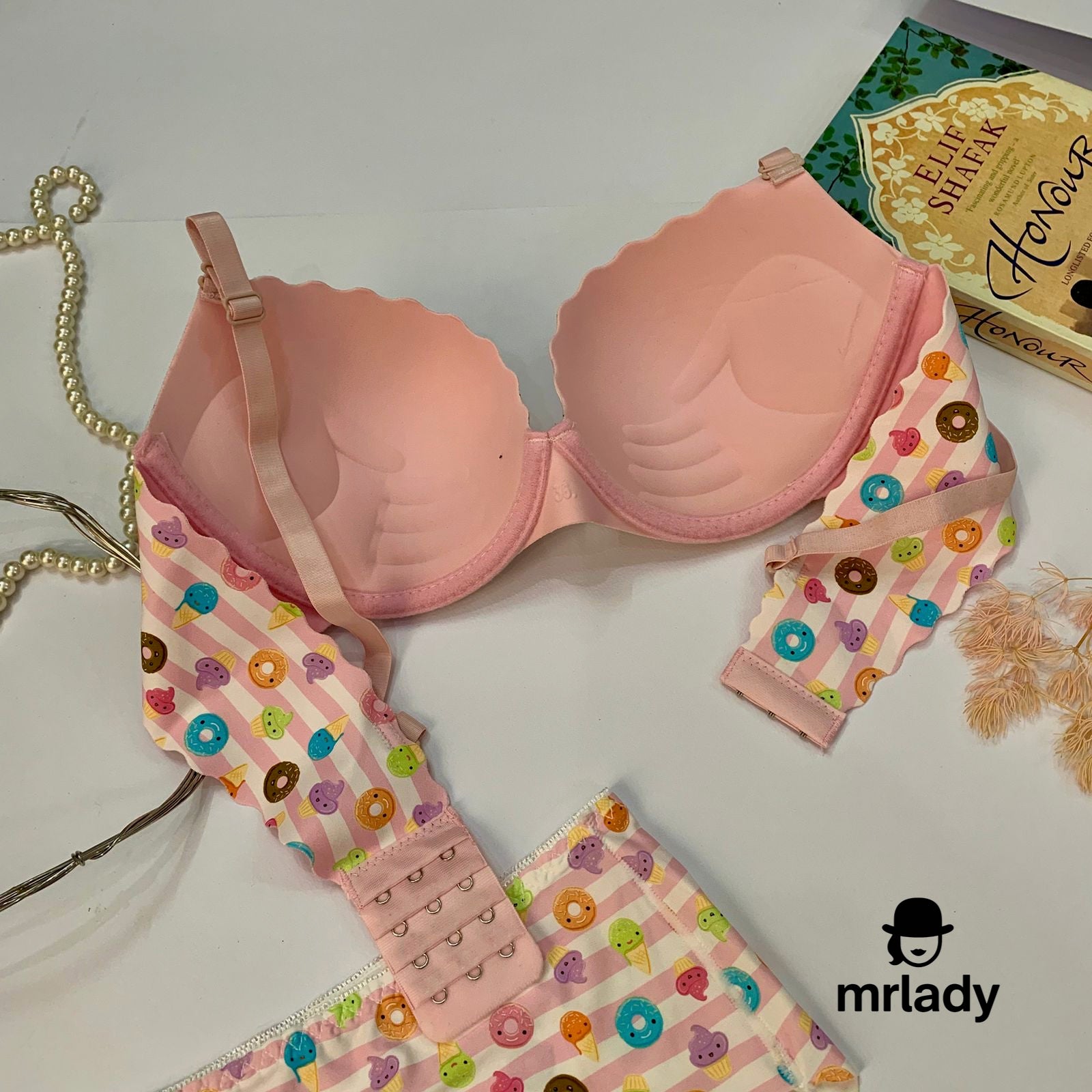 ROGER THIN PAD BRA SET