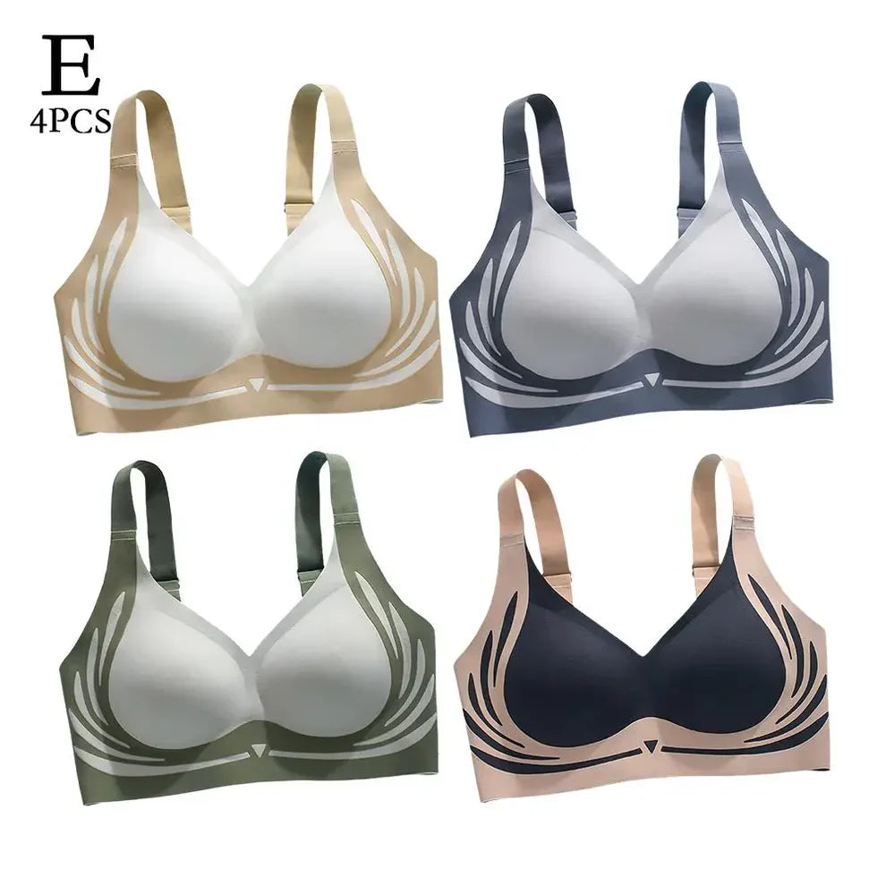 PACK OF 3 Powerful Push-Up Seamless Bra