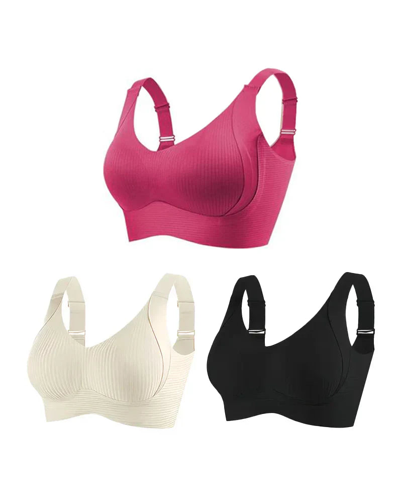 Pack of 3 Adjustable Wireless Bra