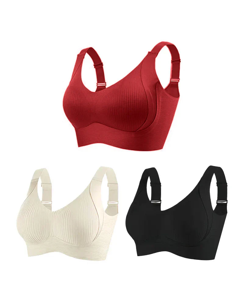 Pack of 3 Adjustable Wireless Bra